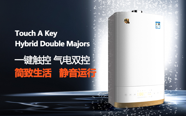 雙能源壁掛爐，省氣25%